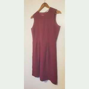 Loft dress, fuchsia, fuchsia purple dress
